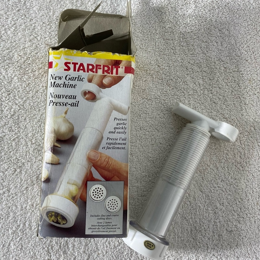 5/$35 Starfrit Garlic Press Machine